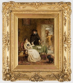 Jonathan Swift Och Vanessa by William Powell FRITH