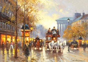 Paris, Boulevard De La Madeleine by Yuri KUZMIN