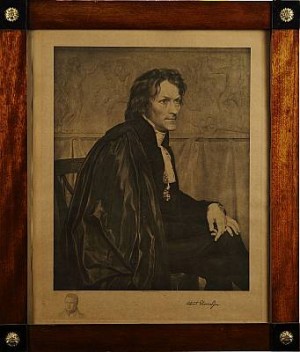 Porträtt Av Albert Thorvaldsen by C. W. ECKERSBERG - auction artwork with signature