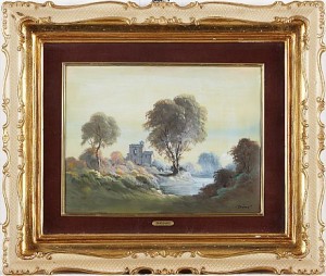 Landskapsmotiv (gino Tassinari) by TASSINARI - auction artwork with signature
