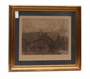 Kustmotiv by Otto HOLMSTRÖM - auction artwork with signature