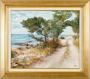 Brissund -80 by Susanne NYHOLM - auction artwork with signature