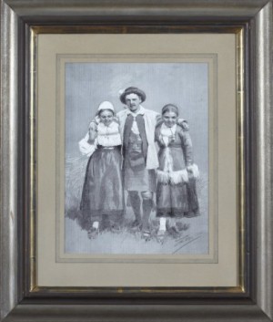 Tur Hos Damerna by Anders ZORN
