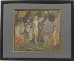 Allegorical Scene by Louis Frederick GRELL