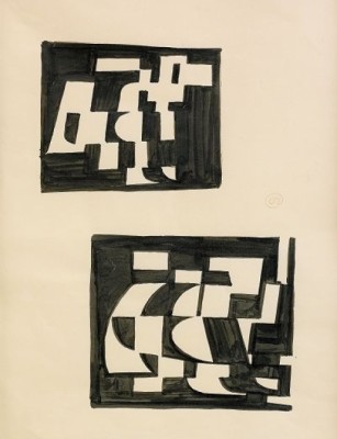 Abstrakta Kompositioner by Lennart RODHE