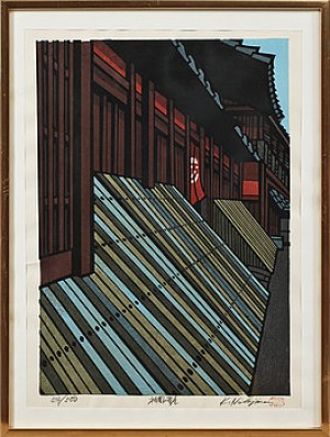 Hustak by Katsuyuki NISHIJIMA - auction artwork with signature