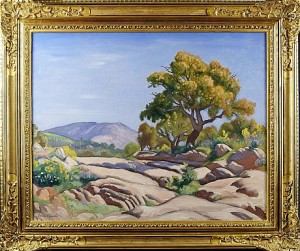 Lanskap I Solsken by Louis CHARLOT