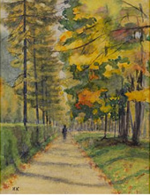 Mayskij Prospekt by Ivan Vasilievitch KLIUN