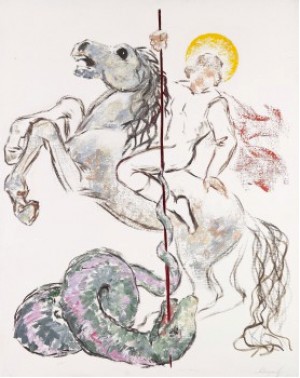 St. George by Vladimir Vladimirovich AITUGANOV - auction artwork with signature