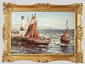Pittenweem Harbour Fife, Scottland by Alexander YOUNG