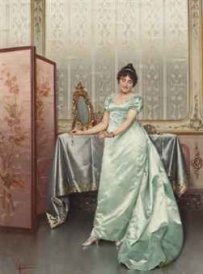 The Bracelet by Vittorio REGGIANINI - auction artwork with signature