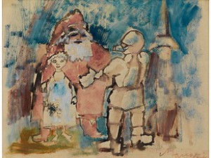 Natale - Weihnachten by Mino MACCARI - auction artwork with signature