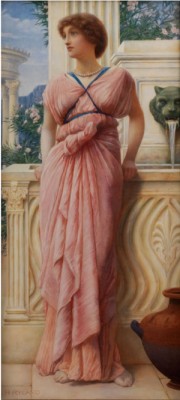 Frau Vor Einem Antiken Brunnen by Henry RYLAND