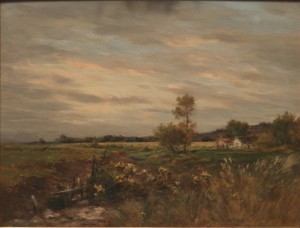 Evening, French Countryside by Jean-Charles CAZIN