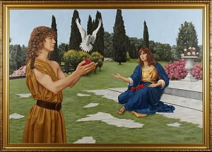 Aurora - Morgonrodnaden by Ann-Gerd LINANDER - auction artwork with signature