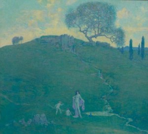 The Source by Malcolm Stephens PARCELL - auction artwork with signature
