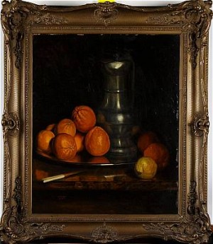 Fruktstilleben Med Kanna by Joseph JOST