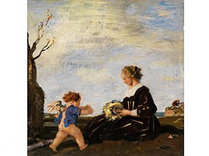 Der Frühling by Adolf HENGELER - auction artwork with signature