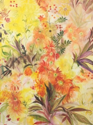Yellow And Orange Flowers by Marion BRYSON