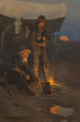 The Pioneers by Frank Tenney JOHNSON