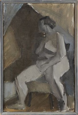 Sittande Modell by Staffan LINDH