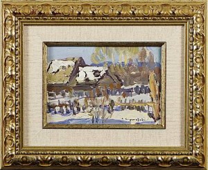 Landskap I Vinterskrud by Valeriane FORMOZOV - auction artwork with signature