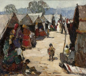 The King's Tent by Millard SHEETS