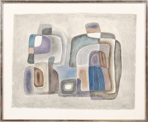 Composition by Gheorghe SARU - auction artwork with signature