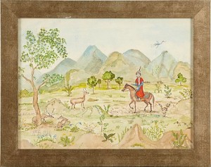 Landskap Med Ryttare by Nils Von DARDEL
