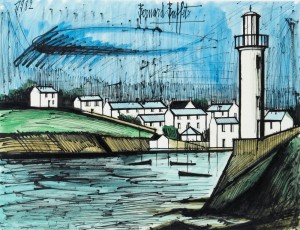 Port Breton by Bernhard BUFFET