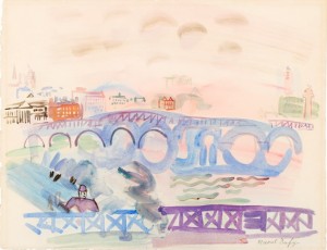 Ponts Sur La Tamise by Raoul DUFY