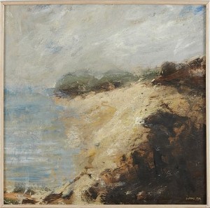 Kustlandskap by Gustav ARNE