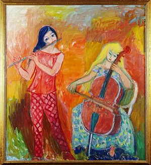 Musikanter by Margareta WALLIN