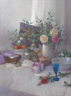 Still Life by SERGON - auction artwork with signature