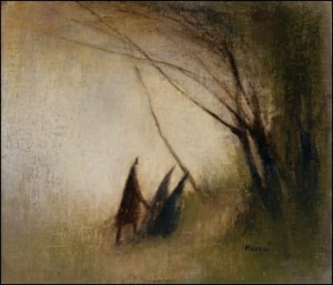 Kotimatkalla Puistossa by Elvi MAARNI