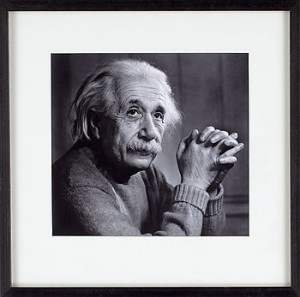 Albert Einstein by Yousuf KARSH
