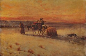 Returning To Camp by William La Montagne CARY