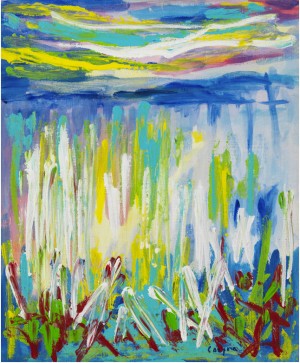 Laguna by Antonio CORPORA - auction artwork with signature