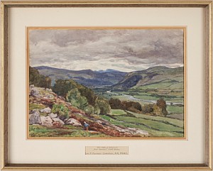 Landskap by Herbert Ed. Pelham HUGHES-STANTON - auction artwork with signature