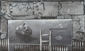 Trollslända Med Stege by Vija ZARINA