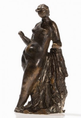 Standing Nude by Heinz LEINFELLNER - auction artwork with signature
