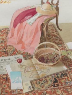 Italian Still Life Maquette by Richard TREASTER - auction artwork with signature