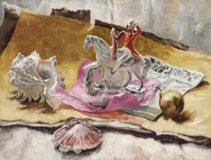 Still Life With Figure by Mary ARMOUR