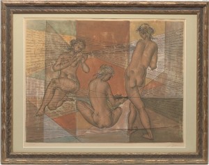 The Spinners by Hans ERNI