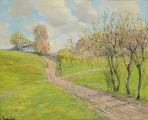 Frühling Wiesen by Edward Alfred CUCUEL
