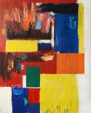 Untitled Abstraction by Taro YAMAMOTO - auction artwork with signature