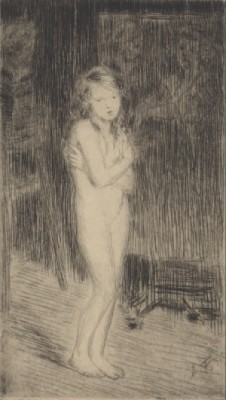Bashful Model by Emil FUCHS