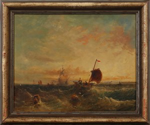 Mouth Of The Thames by William WEBB