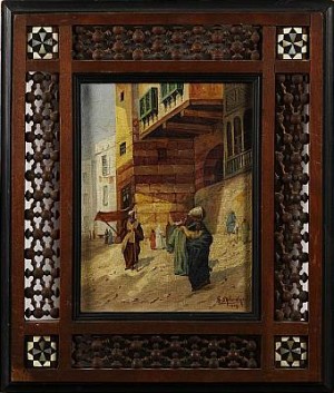 Orientalisk Motiv by G. SANGUINAZZI - auction artwork with signature