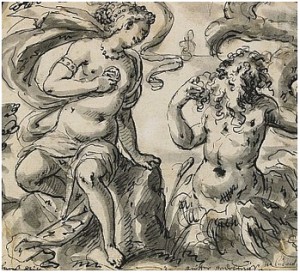 Figurscen by Francis Franz CLEYN - auction artwork with signature